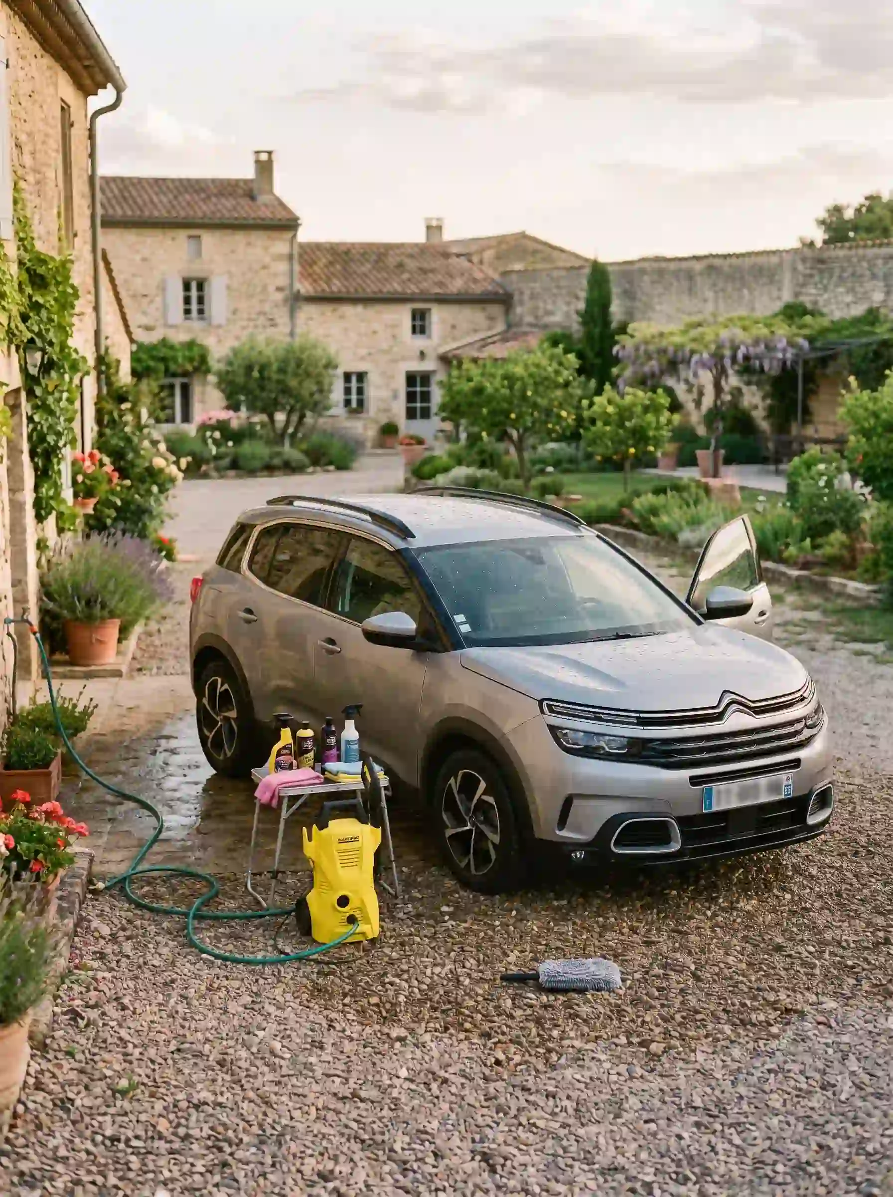Nettoyage de voiture à domicile à Cuxac-d'Aude dans la plaine de l'Aude